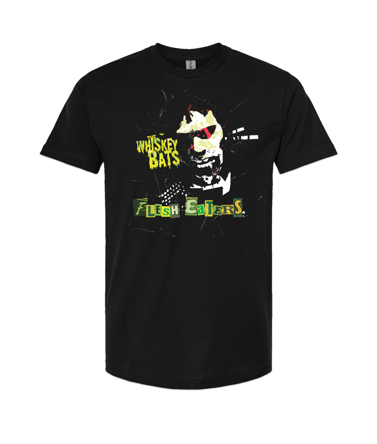 The Whiskey Bats - Flesh Eaters EP - Black T-Shirt