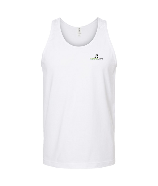 WorshipCave Productions LLC - Colored Logo - White Tank Top