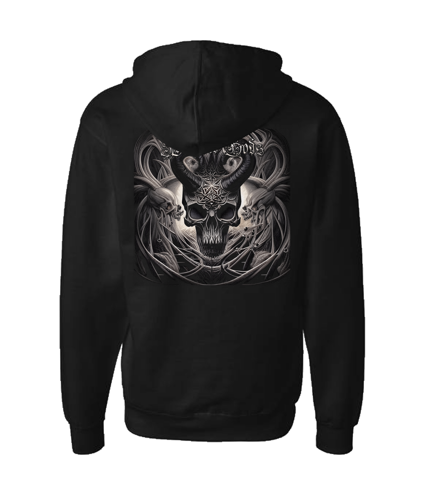 Withered Gods - The Rite to Death - Black Zip Up Hoodie