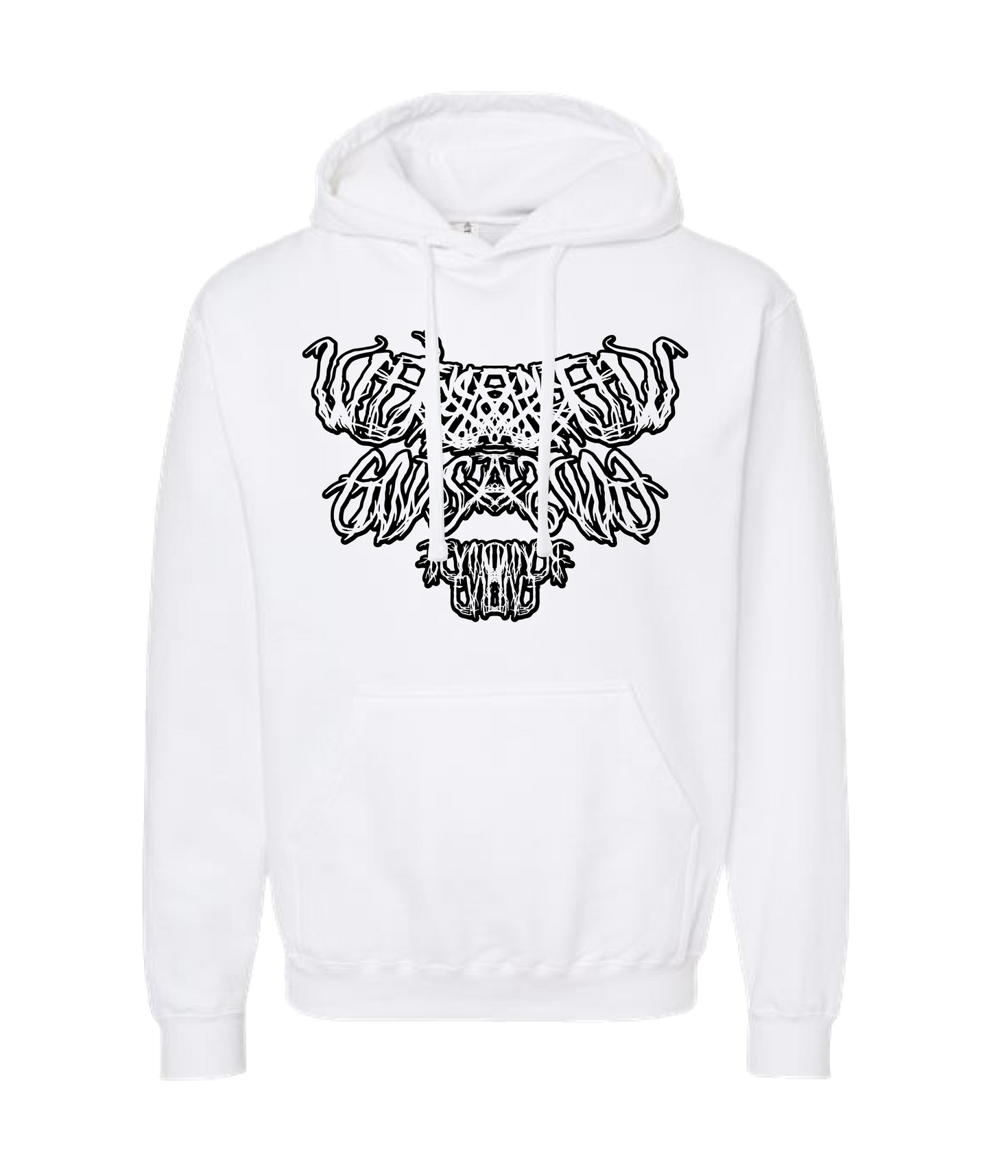 Withered Gods - Logo - White Hoodie