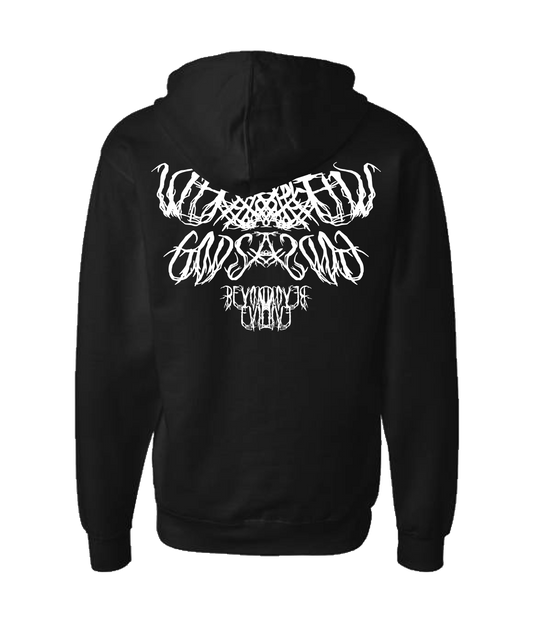 Withered Gods - Logo - Black Zip Up Hoodie