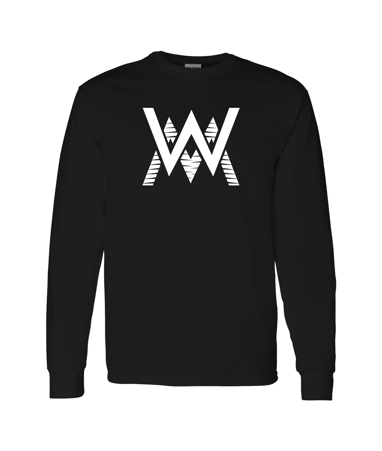 Will Matic - Letters - Black Long Sleeve T