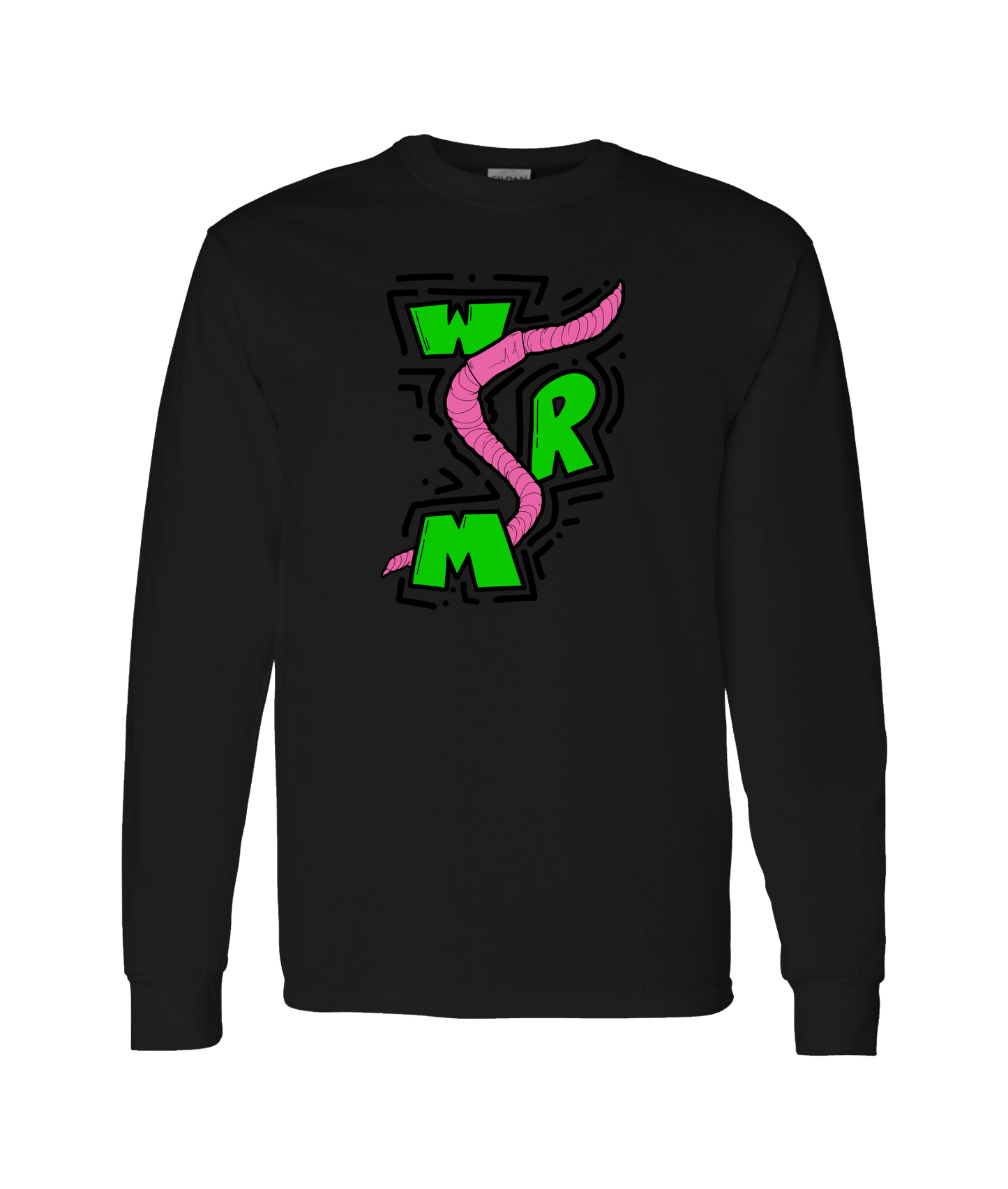 White Rose Motel
 - Worm Motel - Black Long Sleeve T