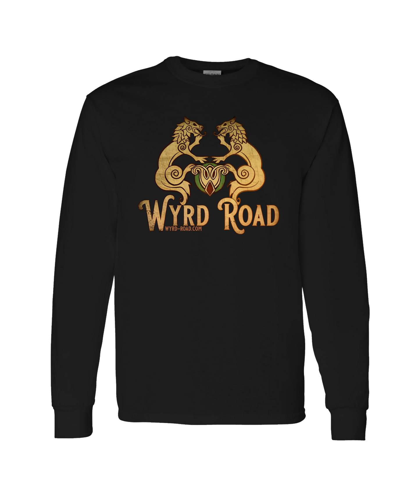 Wyrd-Road - Logo - Black Long Sleeve T