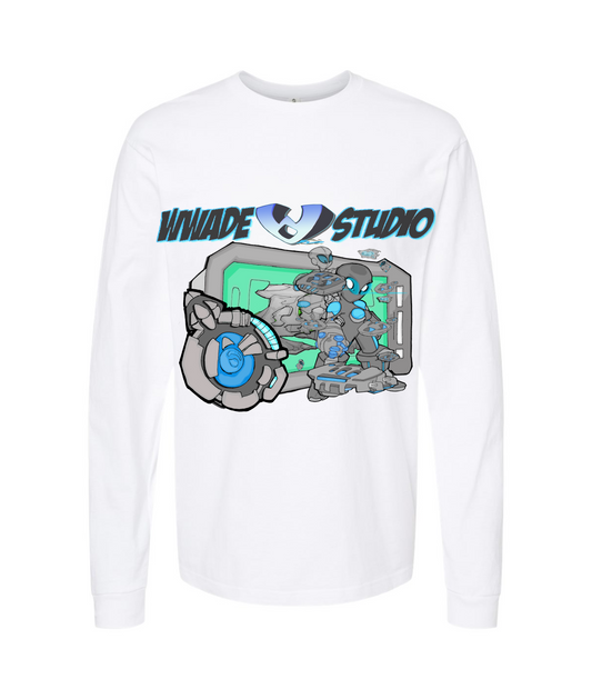 WWade Studio Online Merchandise - WWade Studio Nabby - White Long Sleeve T