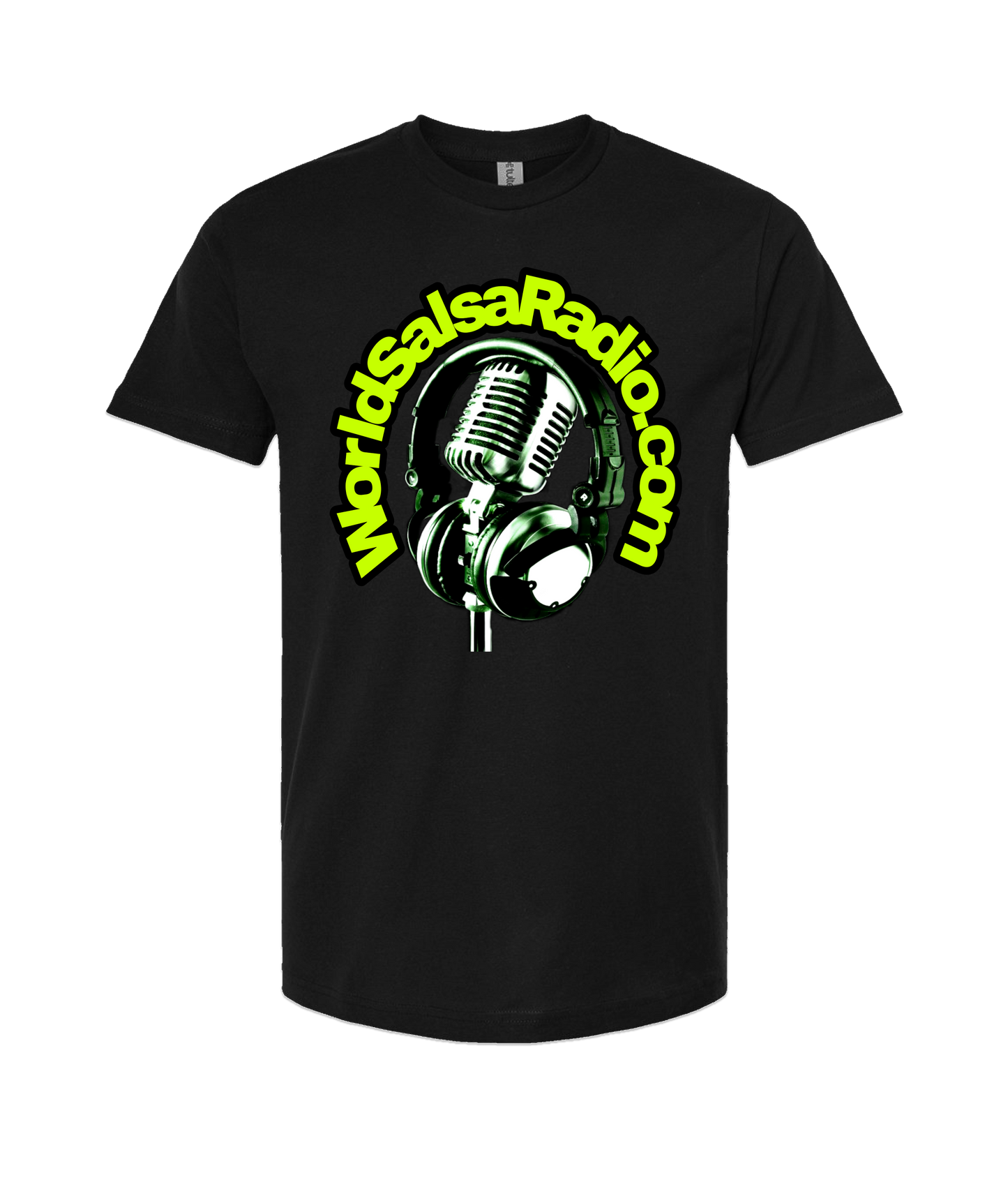 WorldSalsaRadio
 - Salsa Salsa - Black T Shirt