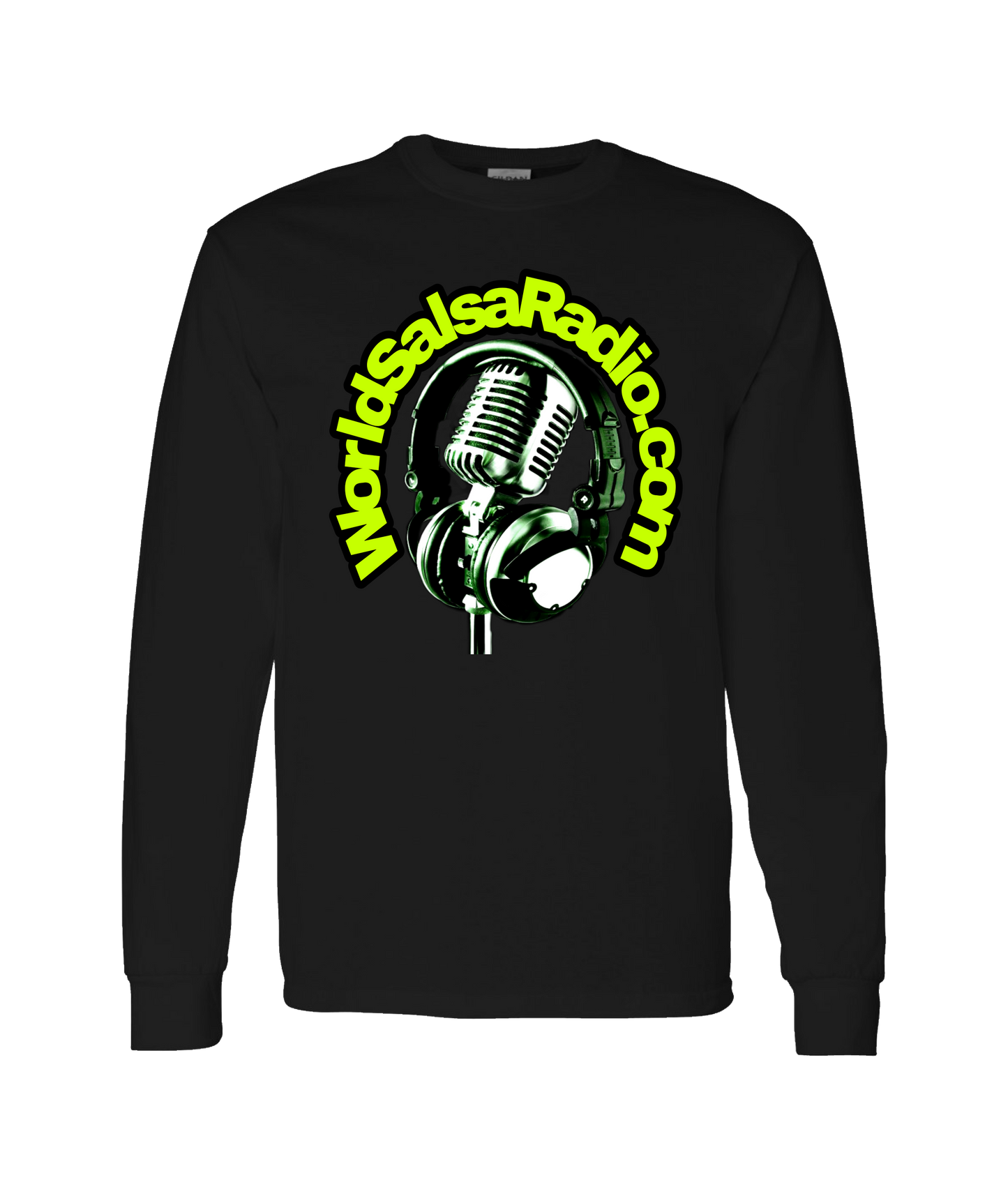 WorldSalsaRadio
 - Salsa Salsa - Black Long Sleeve T