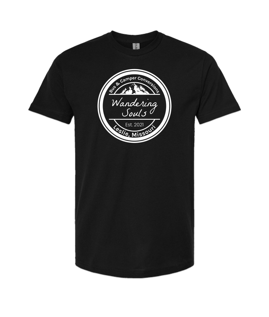 Wandering Souls - Logo - Black T Shirt