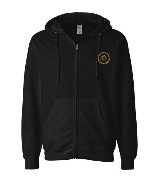 V-WTKTOP - DESIGN 1 - Black Zip Up Hoodie