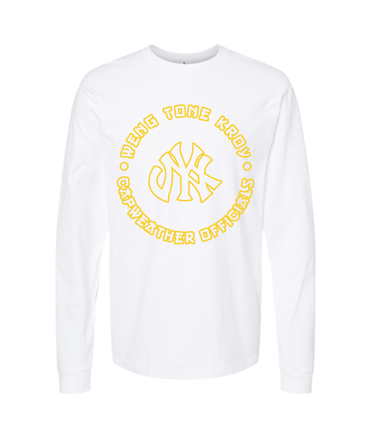 V-WTKTOP - DESIGN 1 - White Long Sleeve T