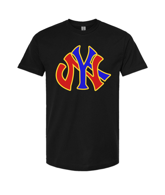V-WTKTOP - DESIGN 2 - Black T Shirt