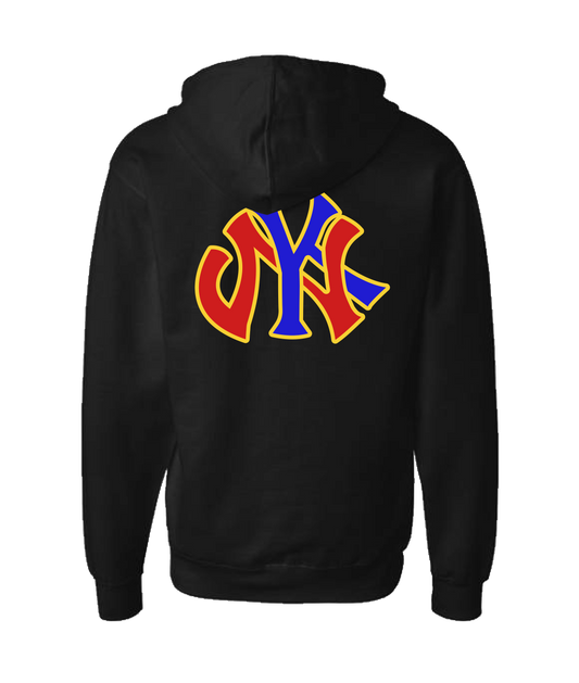 V-WTKTOP - DESIGN 2 - Black Zip Up Hoodie