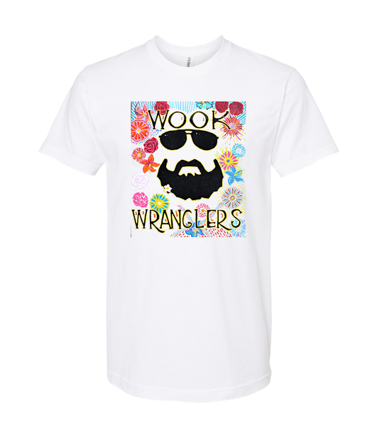 Wook Wranglers - Flowers - White T-Shirt
