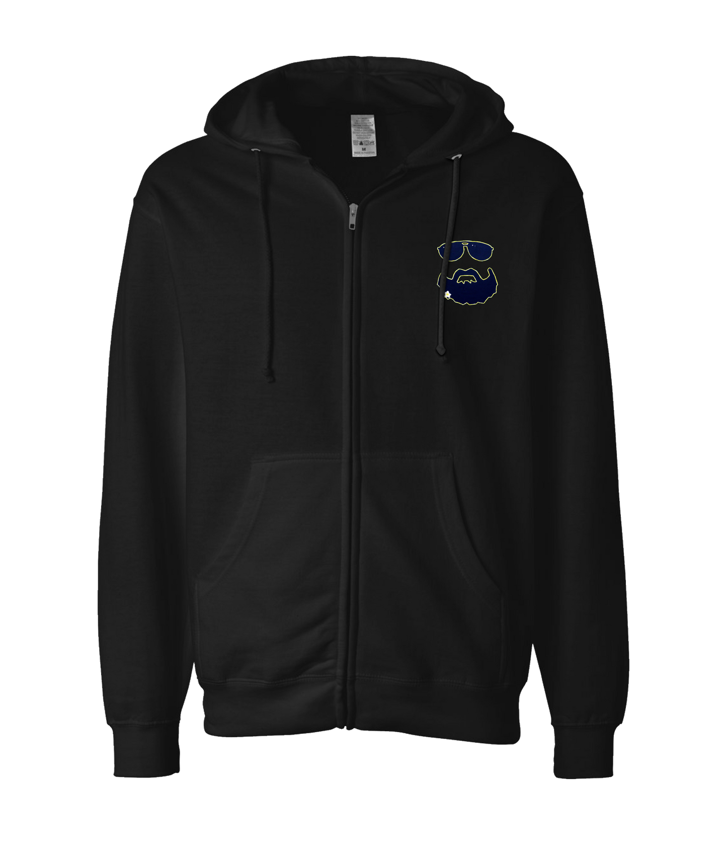 Wook Wranglers - Wook - Black Zip Up Hoodie