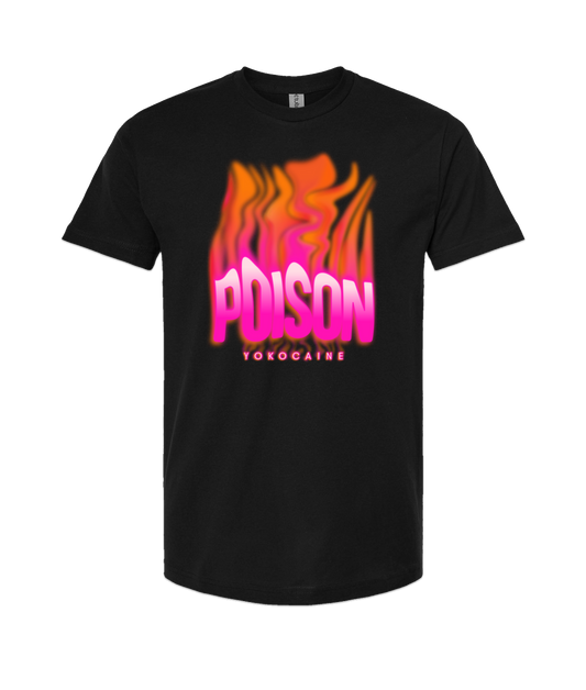 Yokocaine - POISON - Black T-Shirt