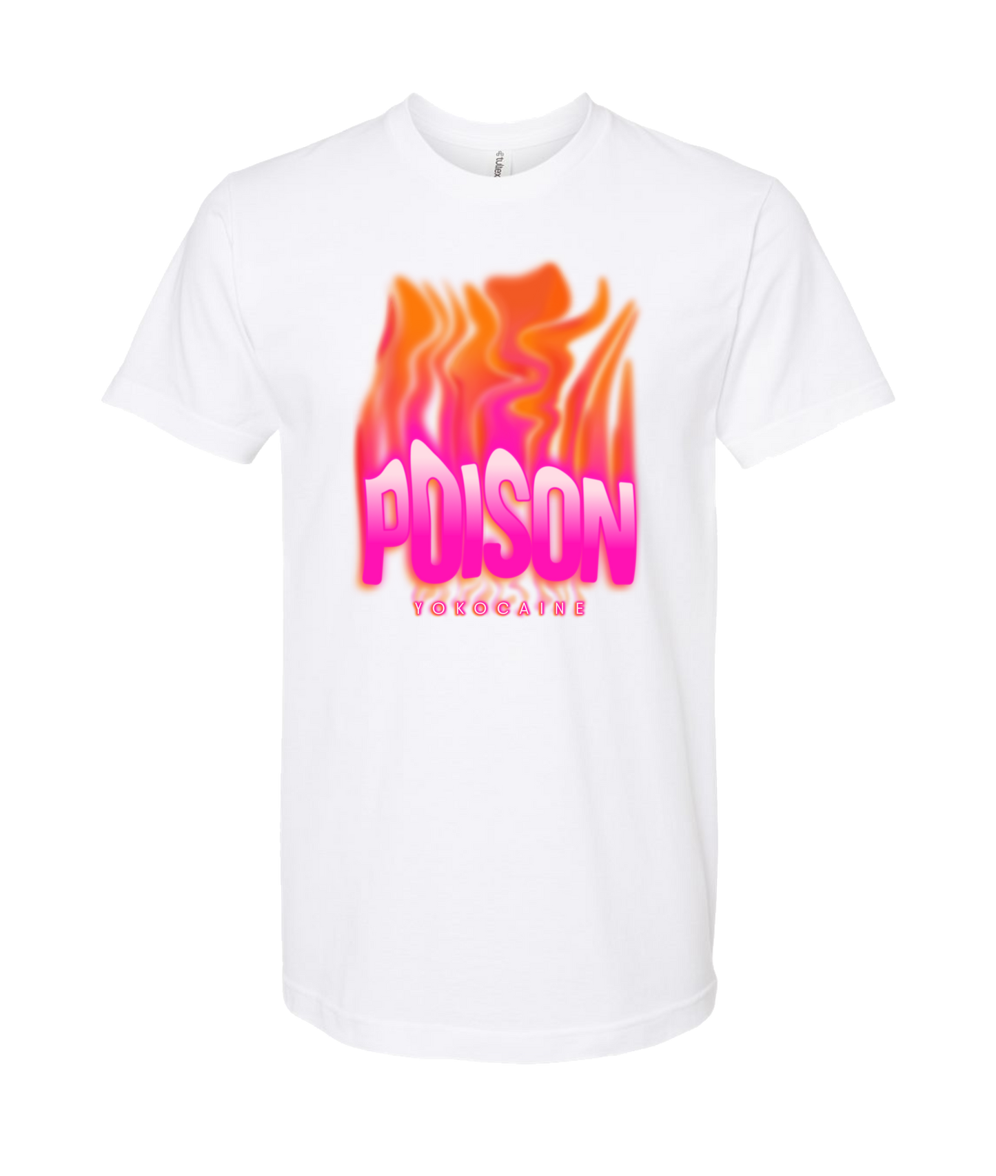 V-YCTOP - POISON - White T-Shirt