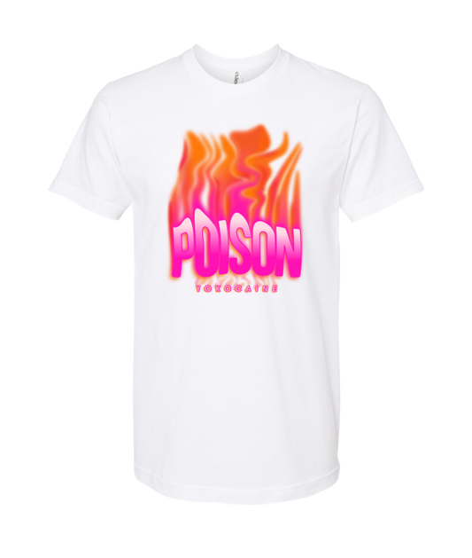 V-YCTOP - POISON - White T-Shirt