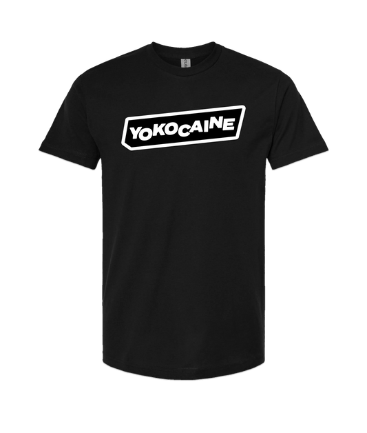 Yokocaine - Logo Block - Black T-Shirt