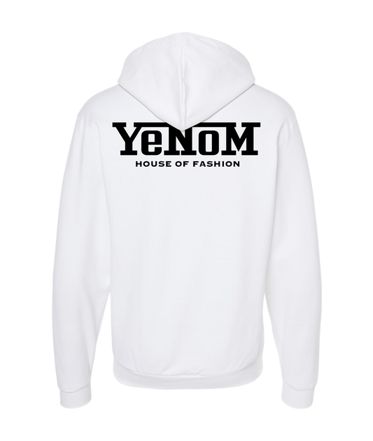 V-YENTOP - HOUSE OF FASHION - White Zip Up Hoodie