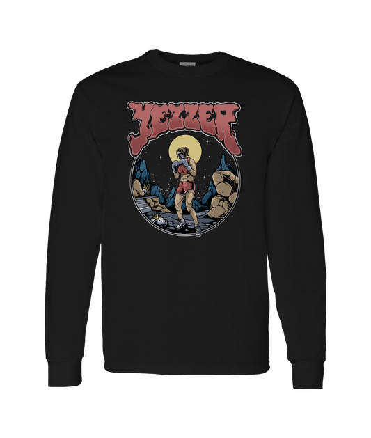 V-YEZTOP - BOXER - Black Long Sleeve T