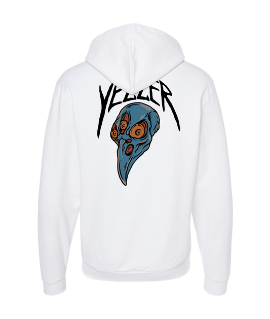V-YEZTOP - GHOST - White Zip Up Hoodie