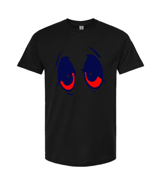 V-ZOOCTOP - EYES - Black T-Shirt