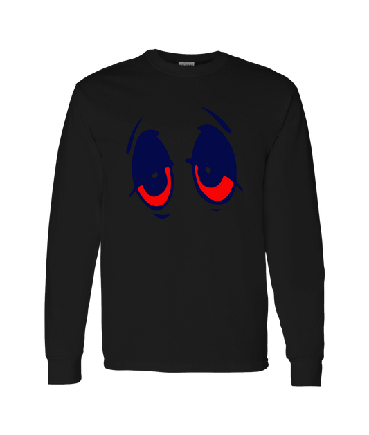 V-ZOOCTOP - EYES - Black Long Sleeve T