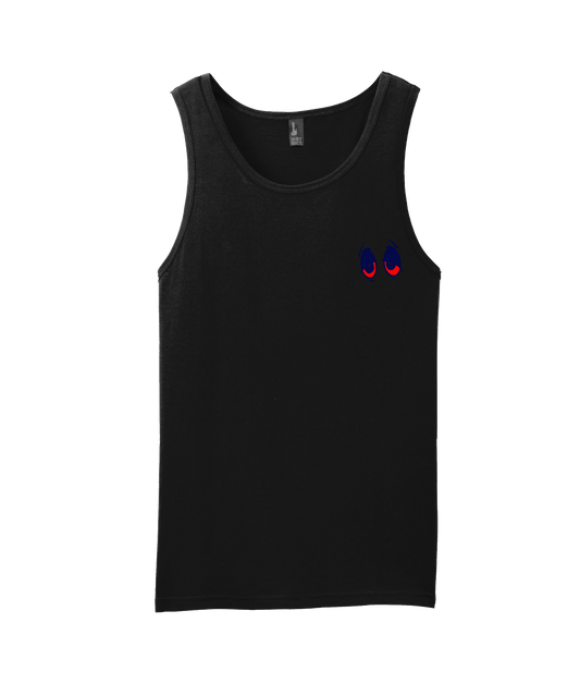 V-ZOOCTOP - EYES - Black Tank Top