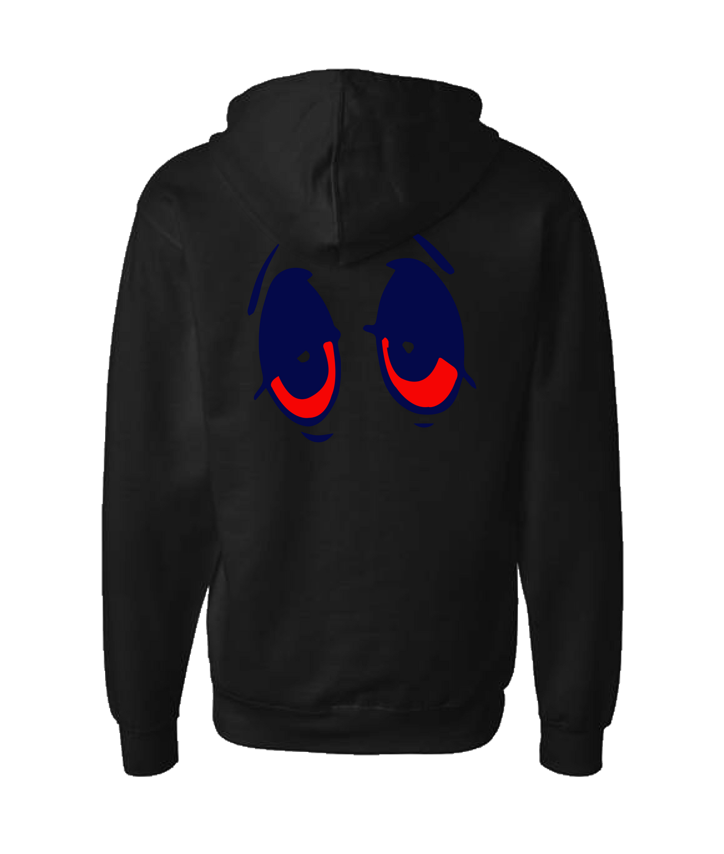 Zooted Clothing - EYES - Black Zip Up Hoodie