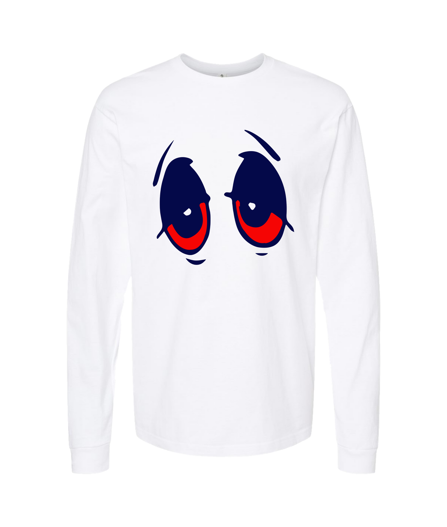 Zooted Clothing - EYES - White Long Sleeve T