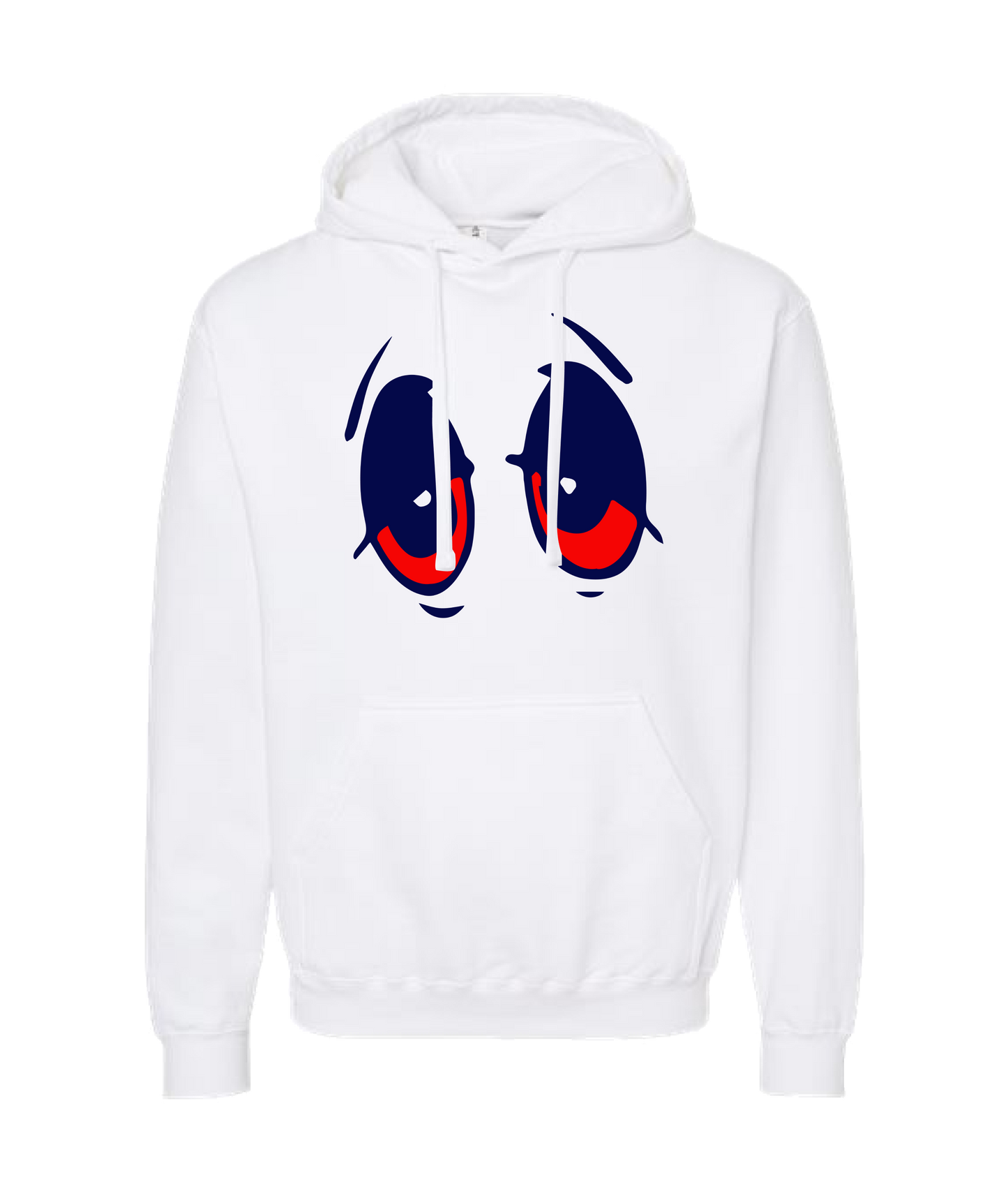 Zooted Clothing - EYES - White Hoodie
