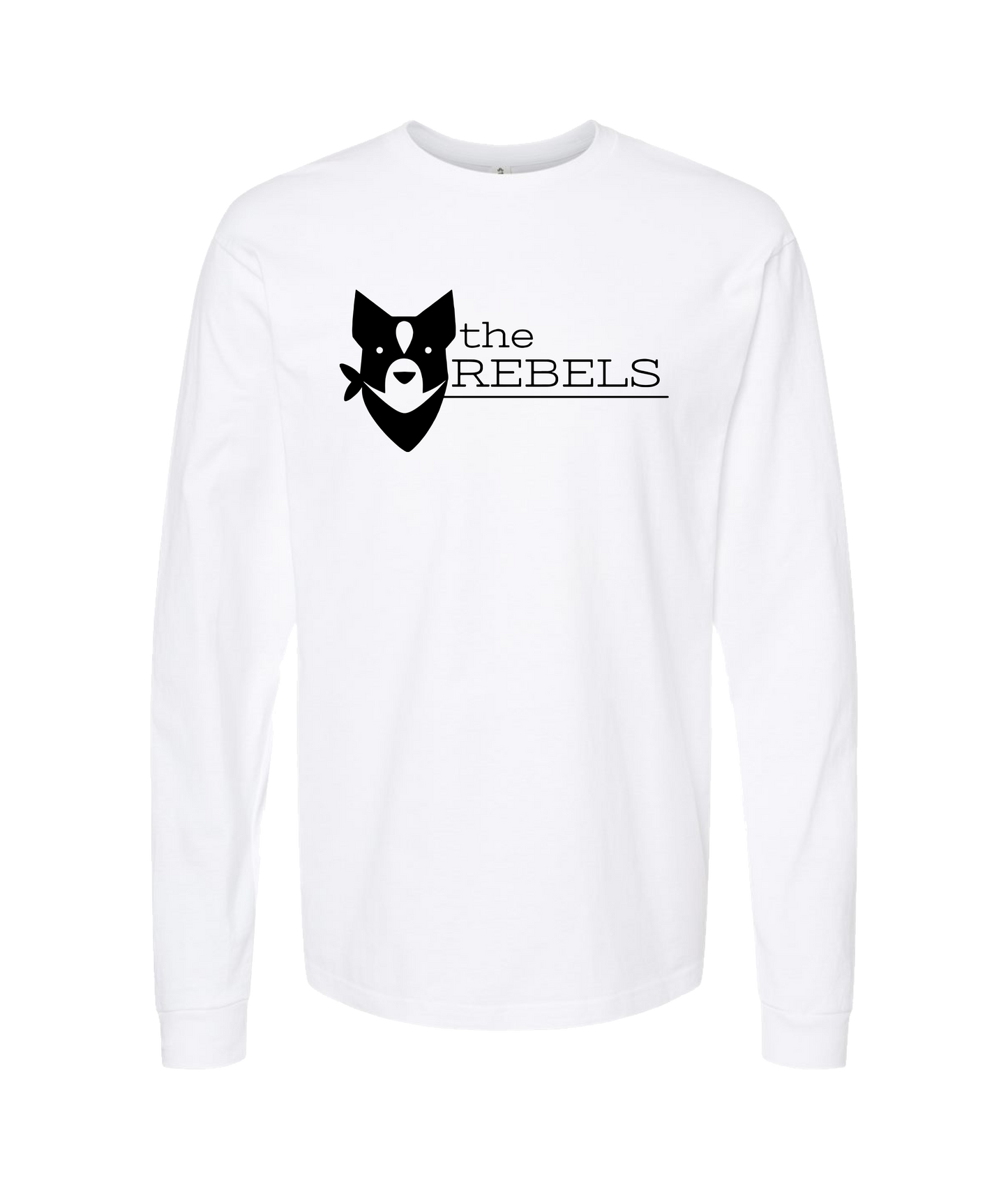 Zeus Rebel Waters - the REBELS logo - White Long Sleeve T
