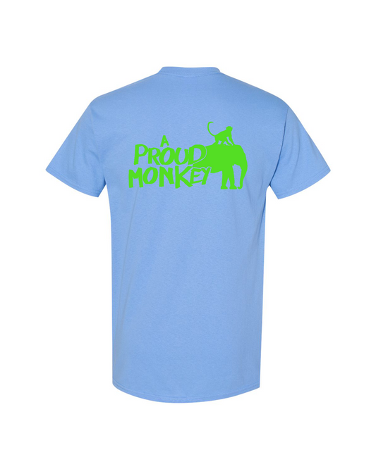 A Proud Monkey - Columbian Blue T-Shirt