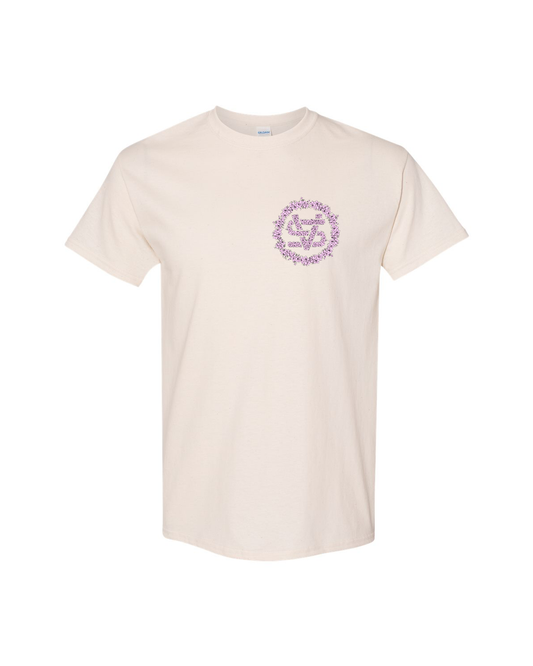 Vine Street - Natural/Pink T-Shirt
